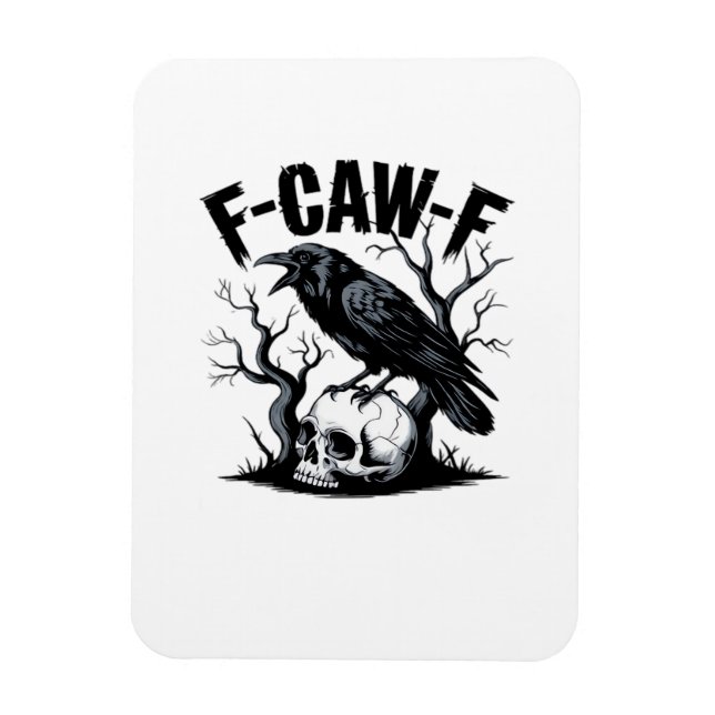 F Caw F Essential Minimal Clean Design Magnet (Vertical)