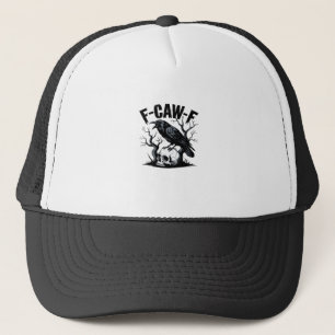 F-Caw-F Essential Minimal Clean Trucker Hat