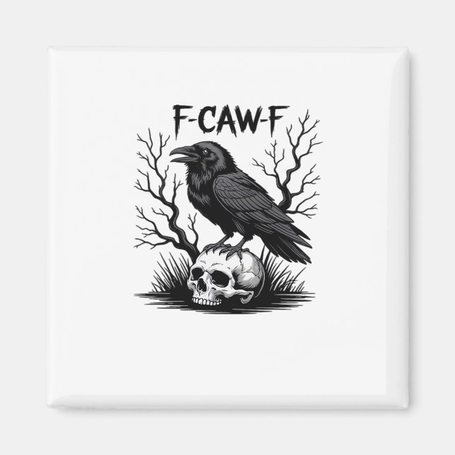 F Caw F Essential Vintage Cool Look Magnet (Front)