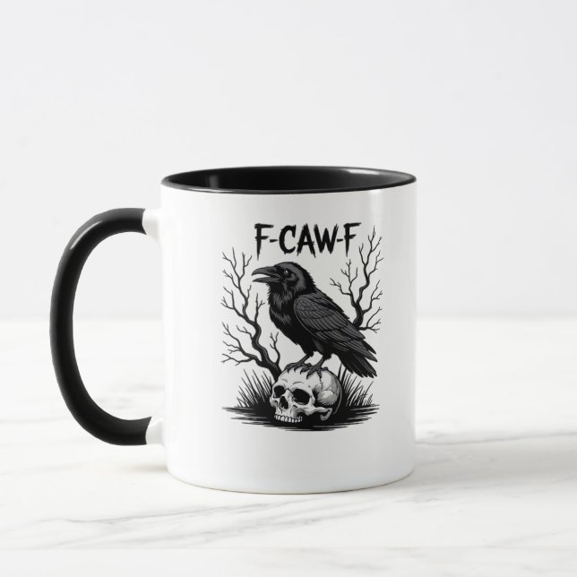F Caw F Essential Vintage Cool Look Mug (Left)