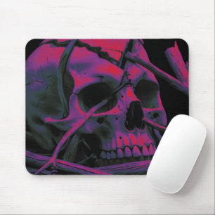 F-Caw-F Funny Black Crow Bird Mouse Pad