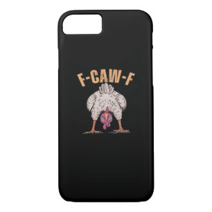 F-Caw-F Funny Chicken Classic Vintage Graphic iPhone 8/7 Case
