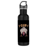 F-Caw-F Funny Chicken Classic Vintage Graphic Stainless Steel Water Bottle