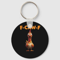 F-Caw-F Funny Chicken Saying Rooster Meme Sarcasti