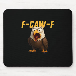 F-Caw-F Funny F-Caw-F Gear Creative Style Mouse Pad