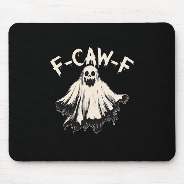 F-Caw-F Funny Humor Cool Unique Mouse Pad (Front)