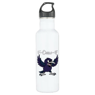 F-Caw-F Funny Stainless Steel Water Bottle