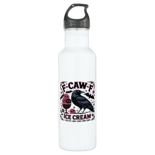 F Caw F Funny Trendy Stainless Steel Water Bottle