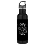 F-Caw-F Funny Trendy Stainless Steel Water Bottle