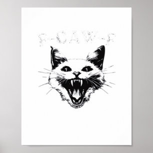 F-Caw-F Halloween Lover F-Caw-F Funny Classic Poster