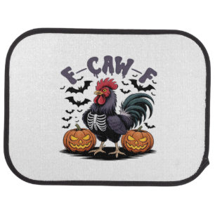 F-Caw-F Humor Crow Funny Gothic Car Floor Mat