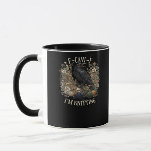 F-Caw-F I'm Knitting Creative Casual Mug