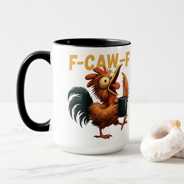 F-CAW-F MUG (With Donut)