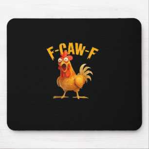 F-Caw-F Retro Classic Mouse Pad