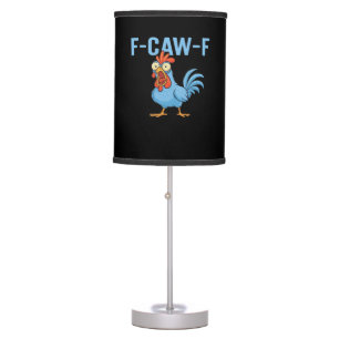 F-Caw-F Swearing Chicken Classic Retro Style Table Lamp