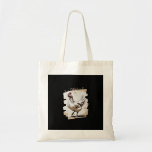 F-Caw-F Vintage Graphic Tote Bag