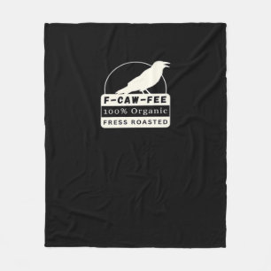 F-Caw-Fee Organic Style Classic Fleece Blanket