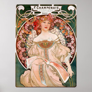 F. Champenois Imprimeur-Editeur Poster