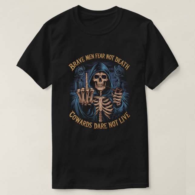 F ck Around And Find-Out Skeleton Fuckin-Hand Skul T-Shirt (Design Front)