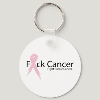 F*ck Breast Cancer Keychain
