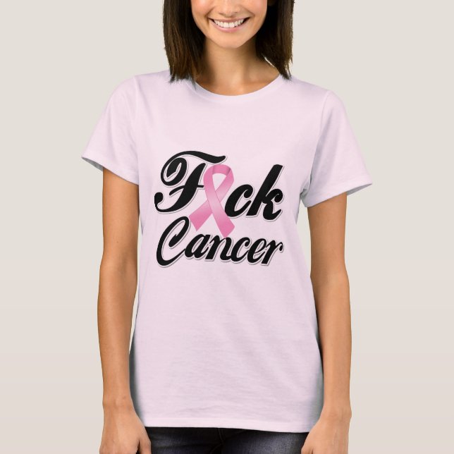 F*CK Breast Cancer Shirts (Front)