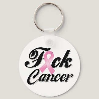 F*CK Breast Cancer Shirts Keychain