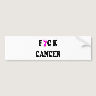 F*ck Cancer bold Bumper Sticker