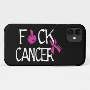 F#CK CANCER...Breast Cancer iPhone 11 Case