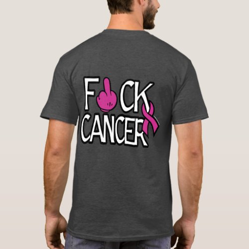 FCK CANCERBreast Cancer T_Shirt