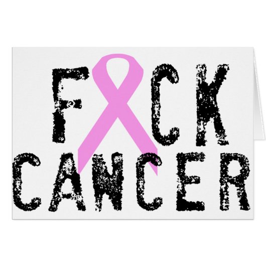F*CK Cancer Cards (Front Horizontal)