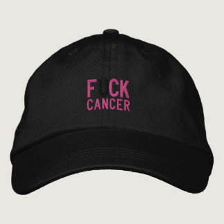 F CK CANCER embroidered Embroidered Baseball Hat