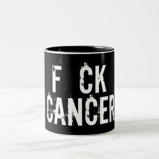 F CK CANCER mug