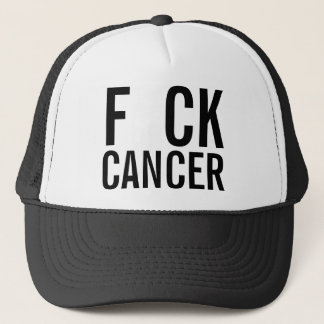 F CK CANCER TRUCKER HAT