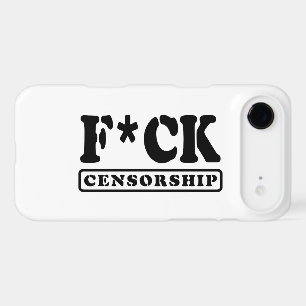 F*CK CENSORSHIP iPhone 17 AIR CASE