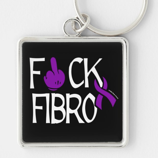 F#CK FIBRO KEYCHAIN (Front)