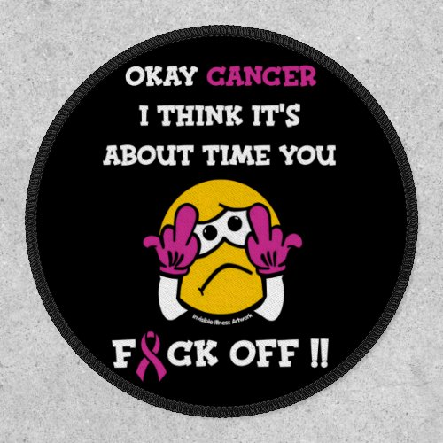 FCK OFFBreast Cancer Patch