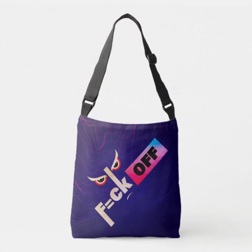 Fck Off Color  Style Mix Edition  Crossbody Bag