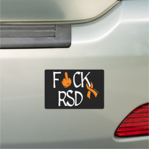 F#CK RSD CAR MAGNET