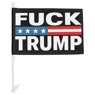 F$ck Trump Car Flag