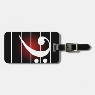 F clef 2 luggage tag