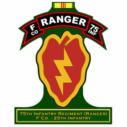 F Co 75th Infantry Regiment _ Rangers Vietnam Statuette