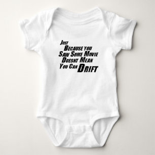 F&F Can't Drift Baby Bodysuit