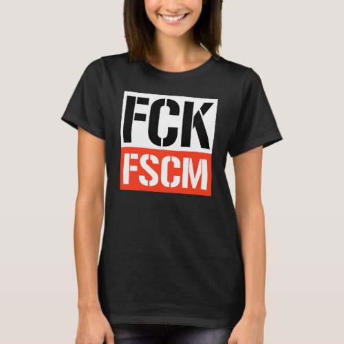F FASCISM T_Shirt