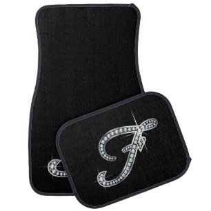F Faux-"Diamond Bling" Car Mat