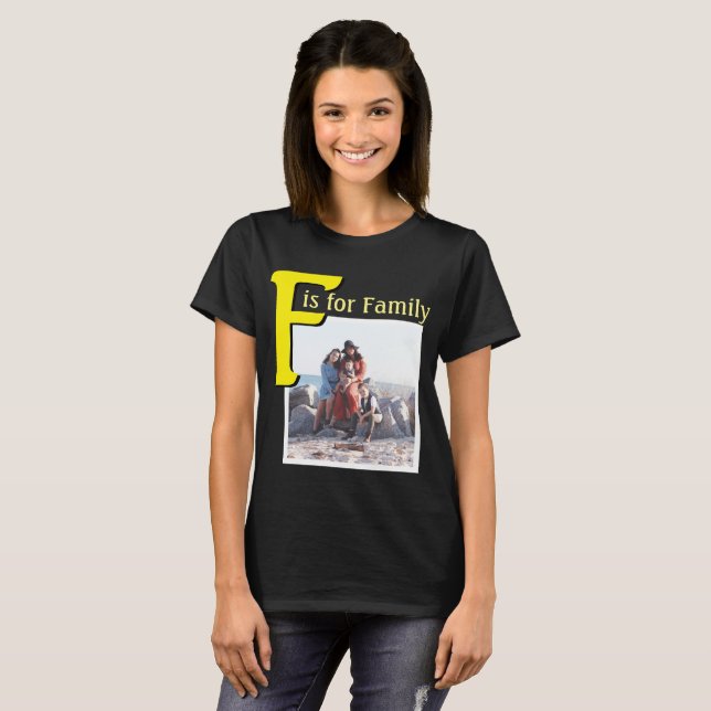 F for Family T-Shirt (Front Full)