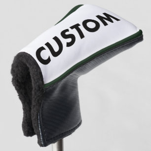 F. GREEN Piping Custom Golf Putter Headcover Blank