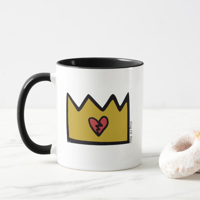 F.I.O. “King of Pain” Mug Lovers  (With Donut)