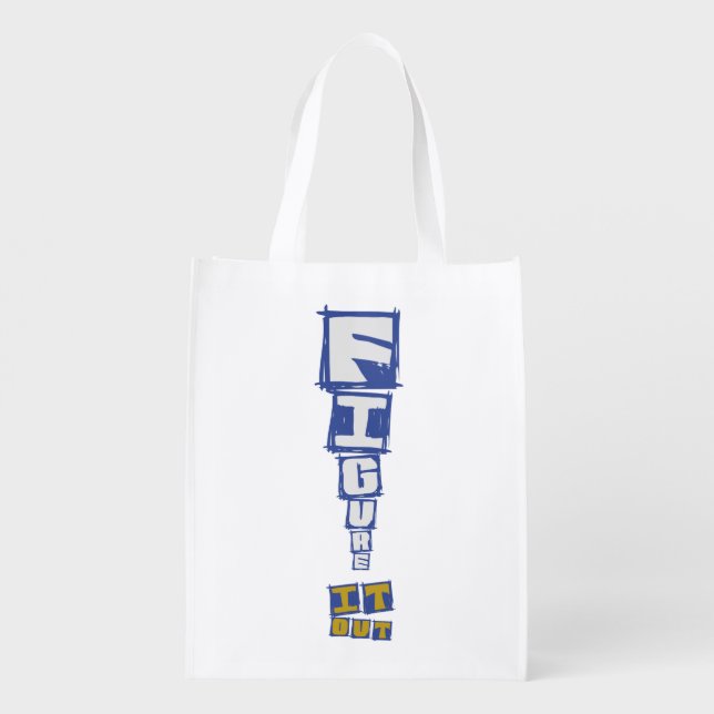 F.I.O. “Queen Of Pain” Eco Lovers Grocery Bag (Back)