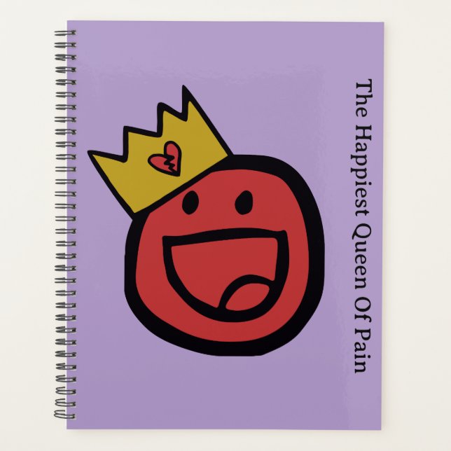 F.I.O. “The Happiest Queen Of Pain”  Planner (Front)