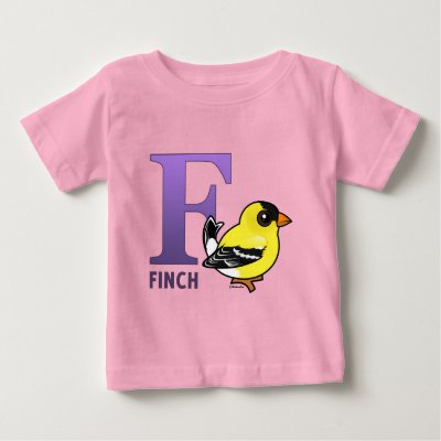F is for Finch Baby T-Shirt